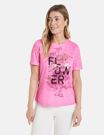 GERRY WEBER T-shirt i rosa: framsida