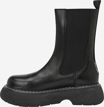 STEVE MADDEN Chelsea Boots 'WARRIOR' i svart