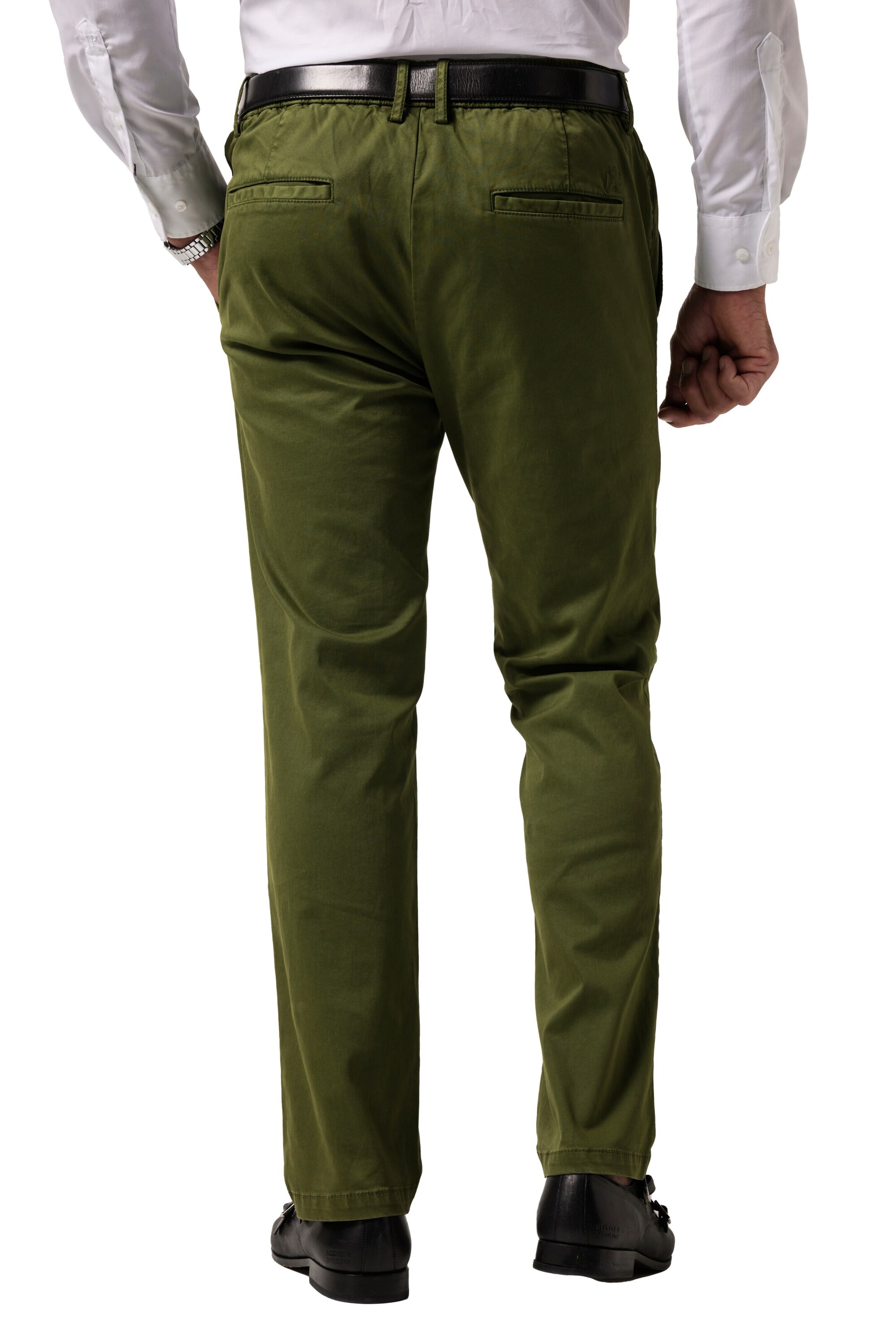JP1880 Slimfit Chinohose in Grün