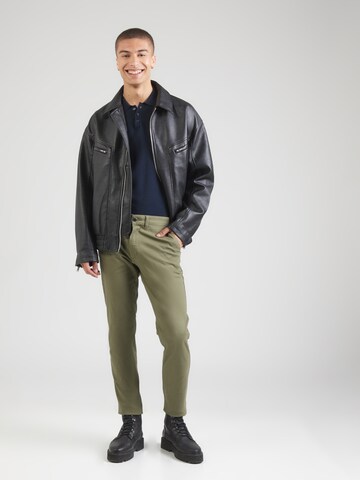 JACK & JONES Slimfit Chino nadrág 'Macro Dave' - zöld