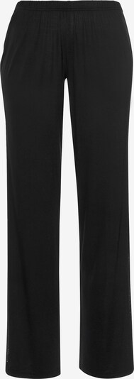 LASCANA Pidžamas bikses, krāsa - melns, Preces skats