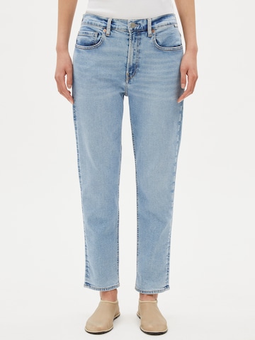 mėlyna ARMEDANGELS Siaurėjantis Džinsai: priekis