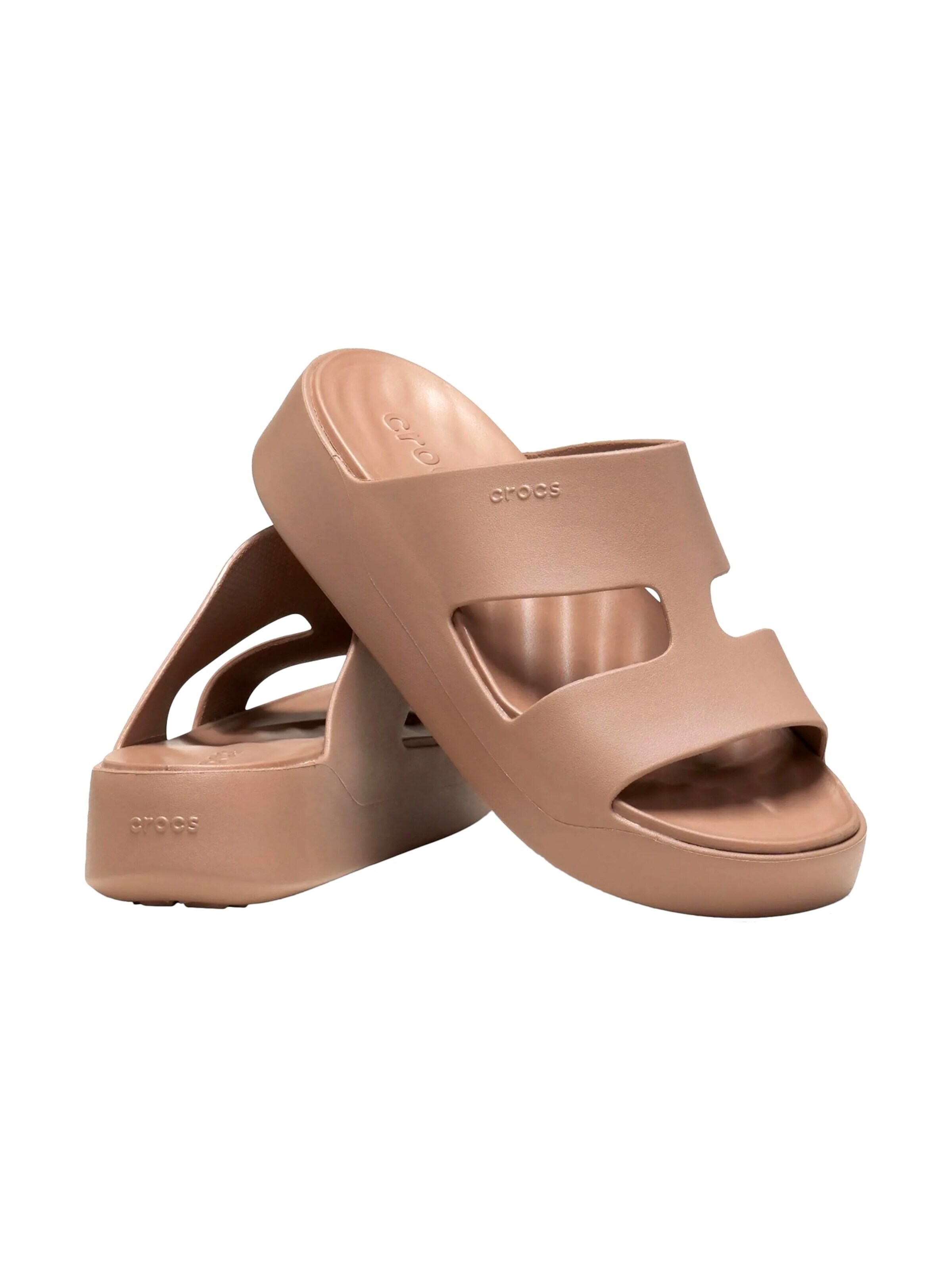 Sandales Crocs en marron