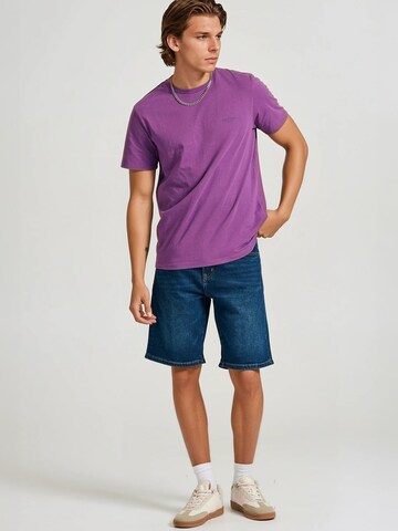 T-Shirt Funky Buddha en violet