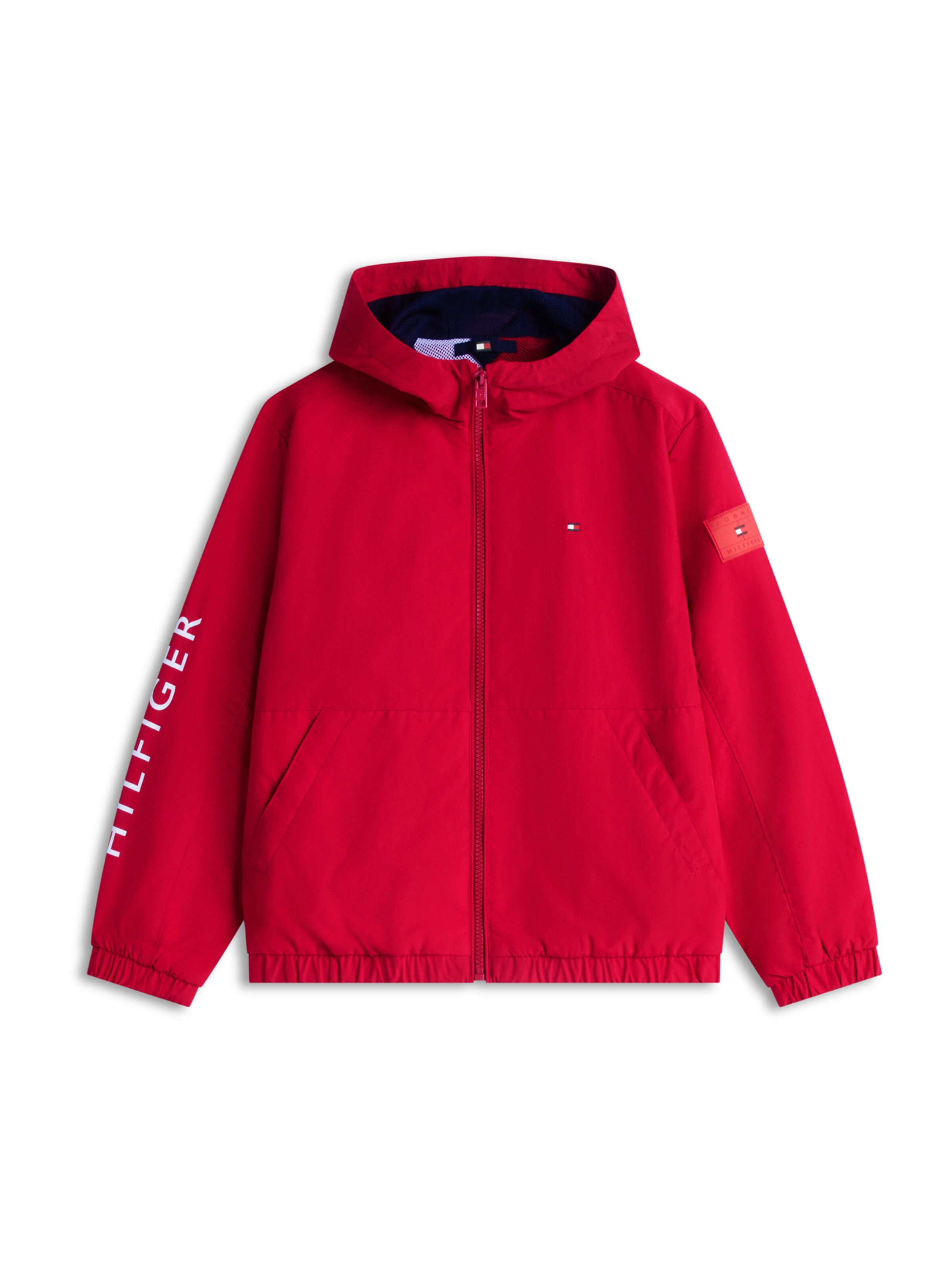 TOMMY HILFIGER Kevad-sügisjope, värv punane: eest vaates