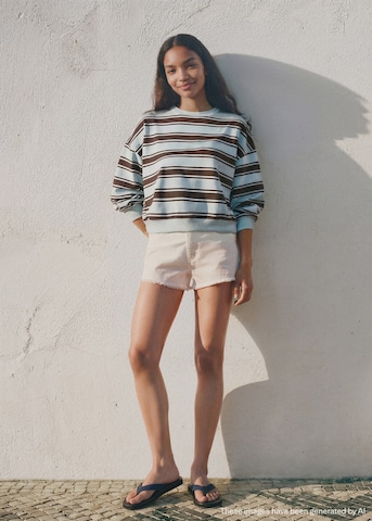 MANGO TEEN Sweatshirt 'Beara' i blå: framsida