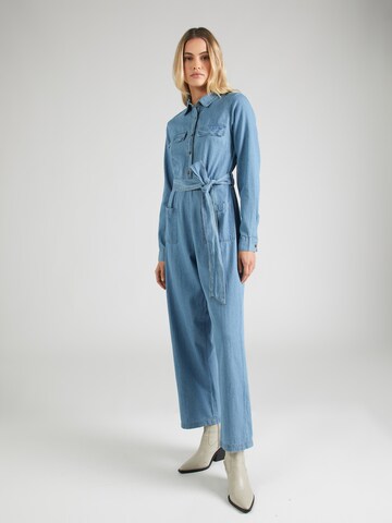 Combinaison 'Boiler' Dorothy Perkins en bleu : devant