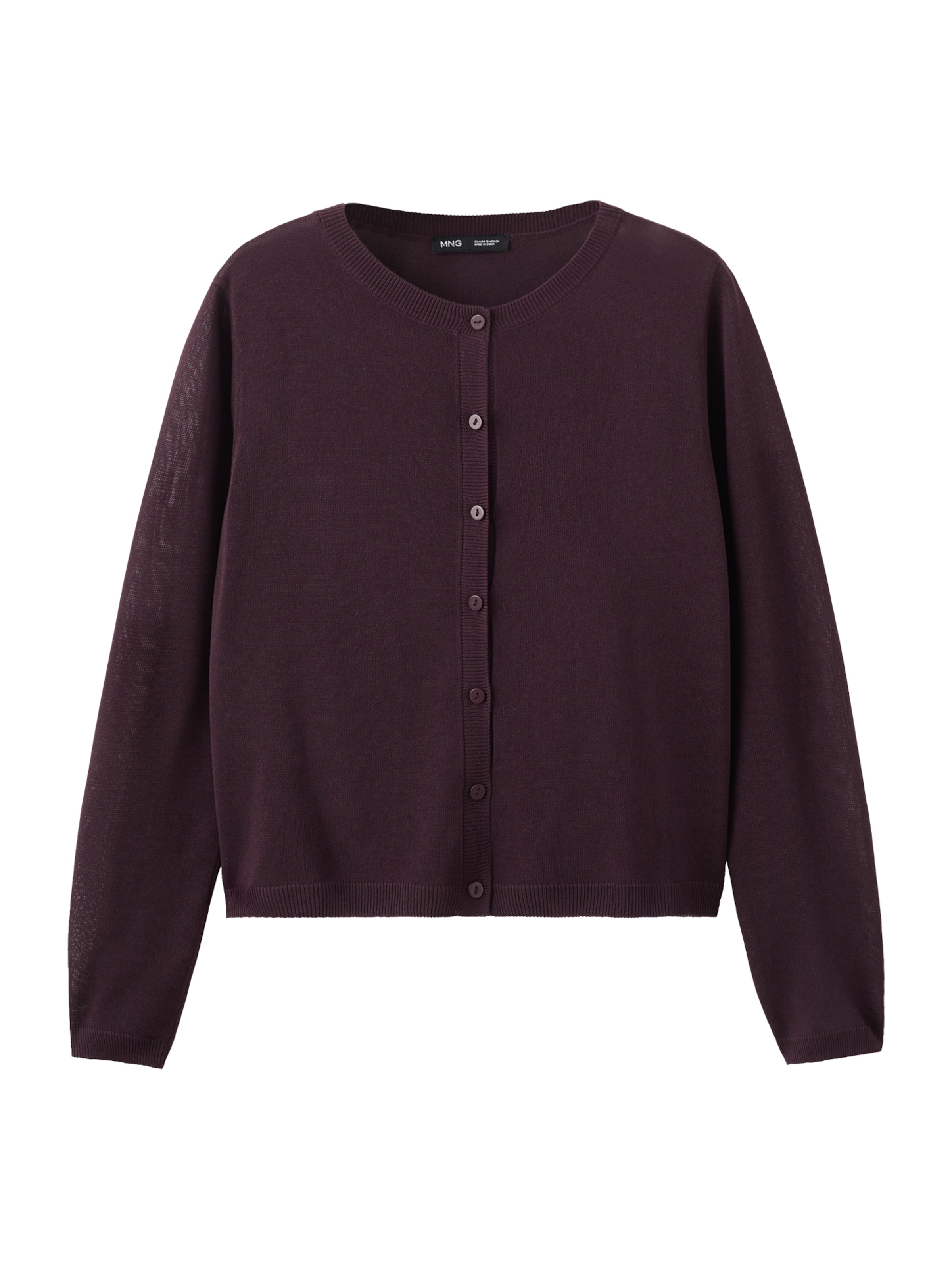 MANGO Kardigan 'TENCY' – červená: přední strana