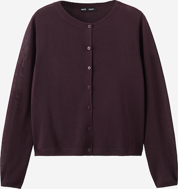 MANGO Kardigan 'TENCY' – červená: přední strana