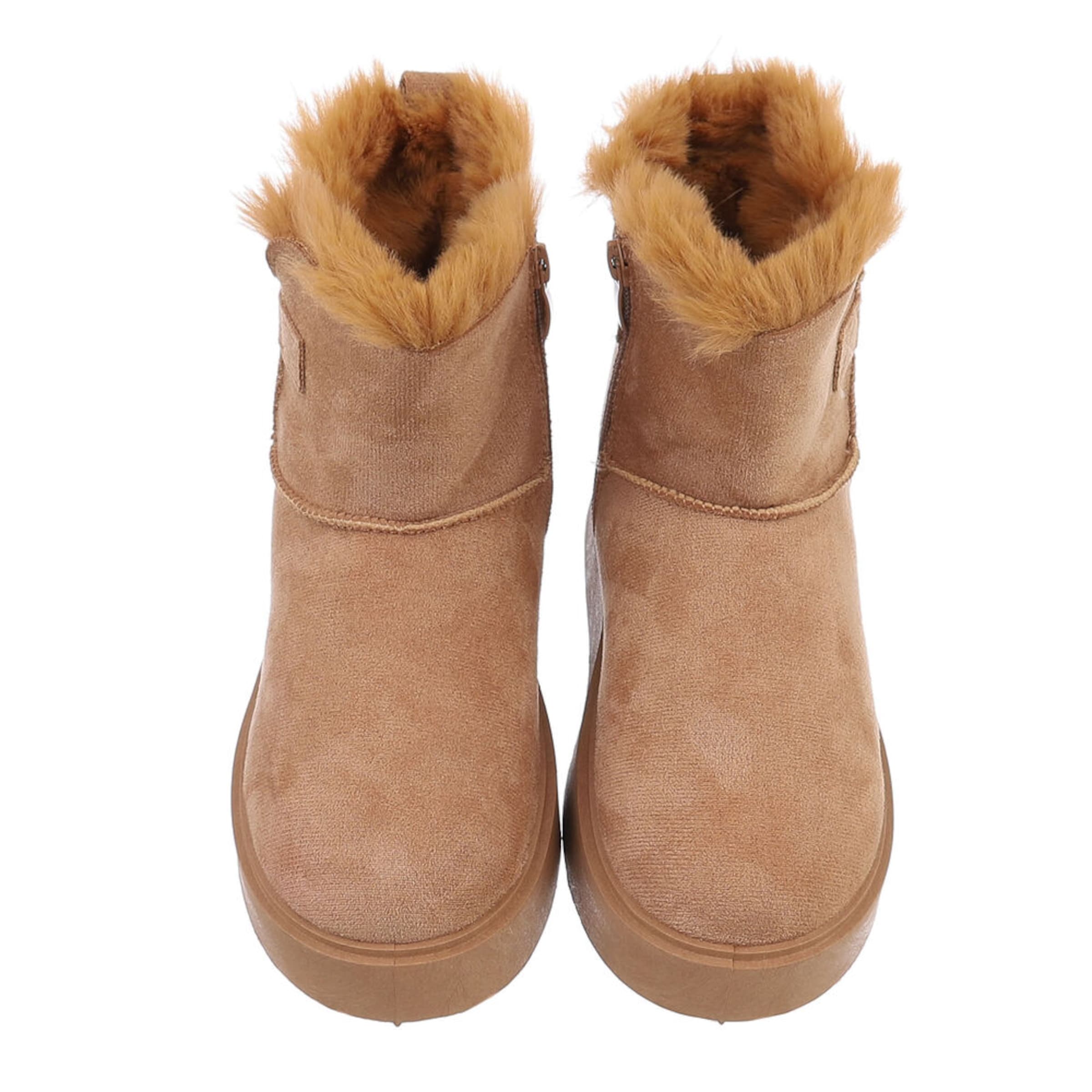 Ital-Design Boots in Beige