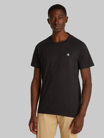 Calvin Klein Jeans Μπλουζάκι σε μαύρο: μπροστά