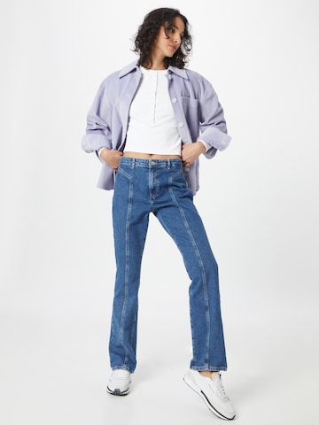 NEON & NYLON Bootcut Jeans 'DAKOTA' in Blau