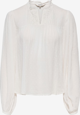 ONLY Bluse 'ONLGeza' in Weiß: Vorderseite