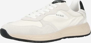 smėlio GUESS Sportbačiai be auliuko 'Aria': priekis
