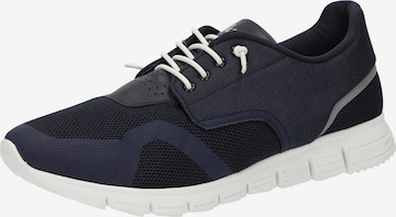 SIOUX Sneakers laag in Blauw: voorkant