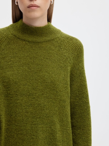 SELECTED Knit dress in Green