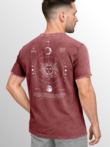Neverless Shirt 'Spiritual Awareness' in Red