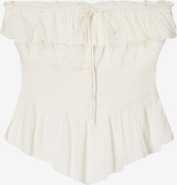 Bershka Toppi värissä beige: etupuoli