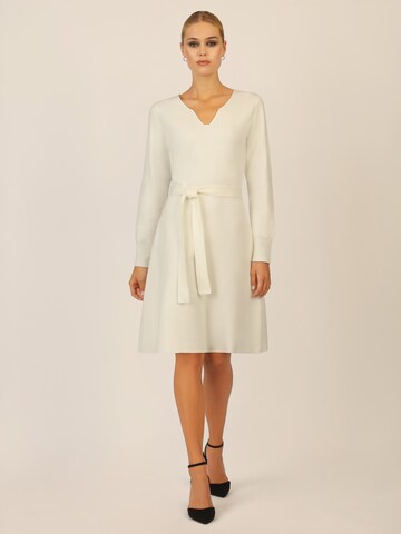 APART Knitted dress in White