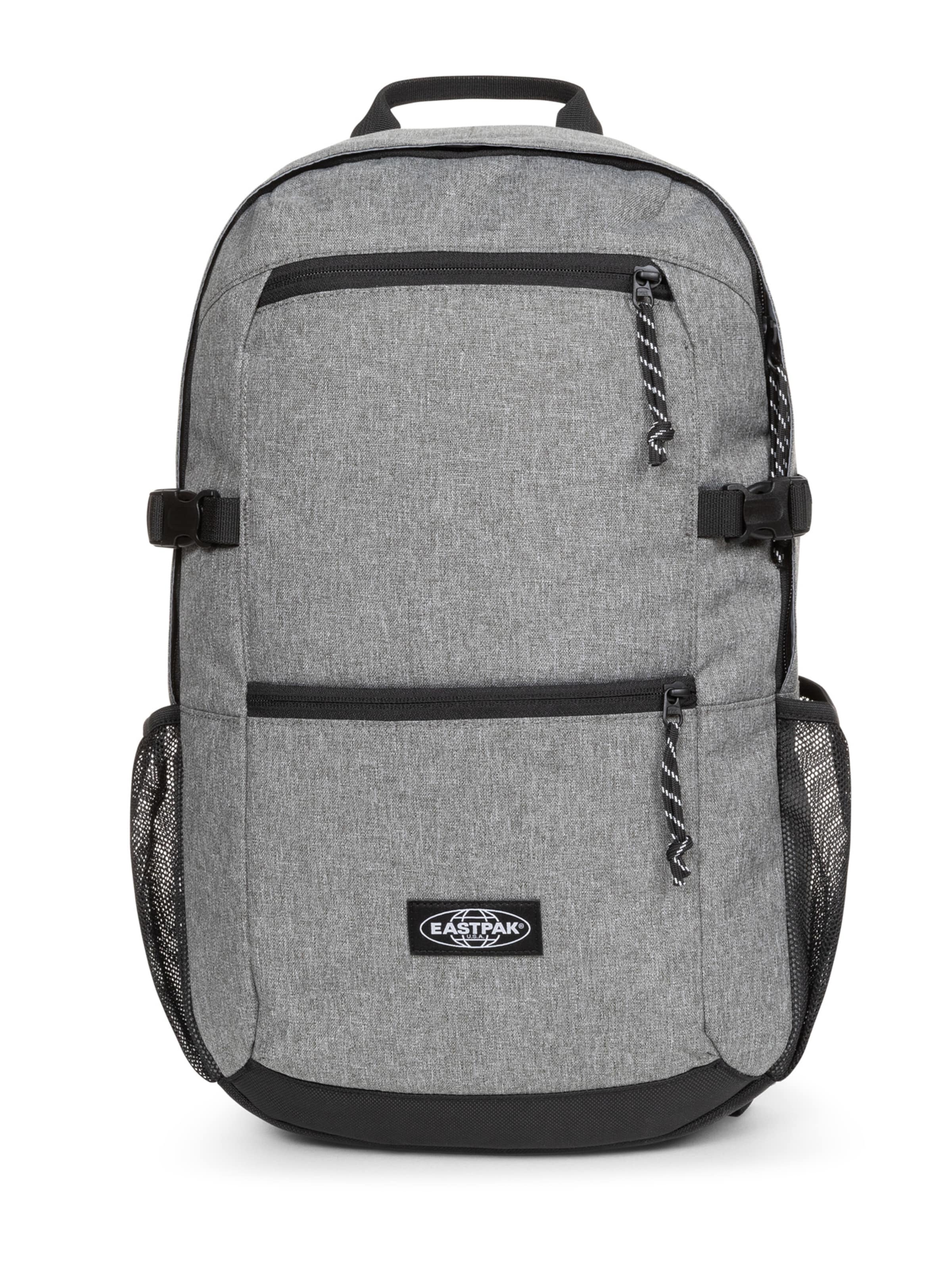 EASTPAK Seljakott 'Floid Pro', värv hall: eest vaates