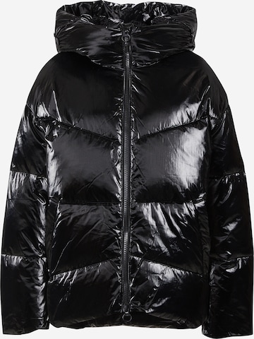 19V69 ITALIA Winterjas 'Judy' in Zwart: voorkant