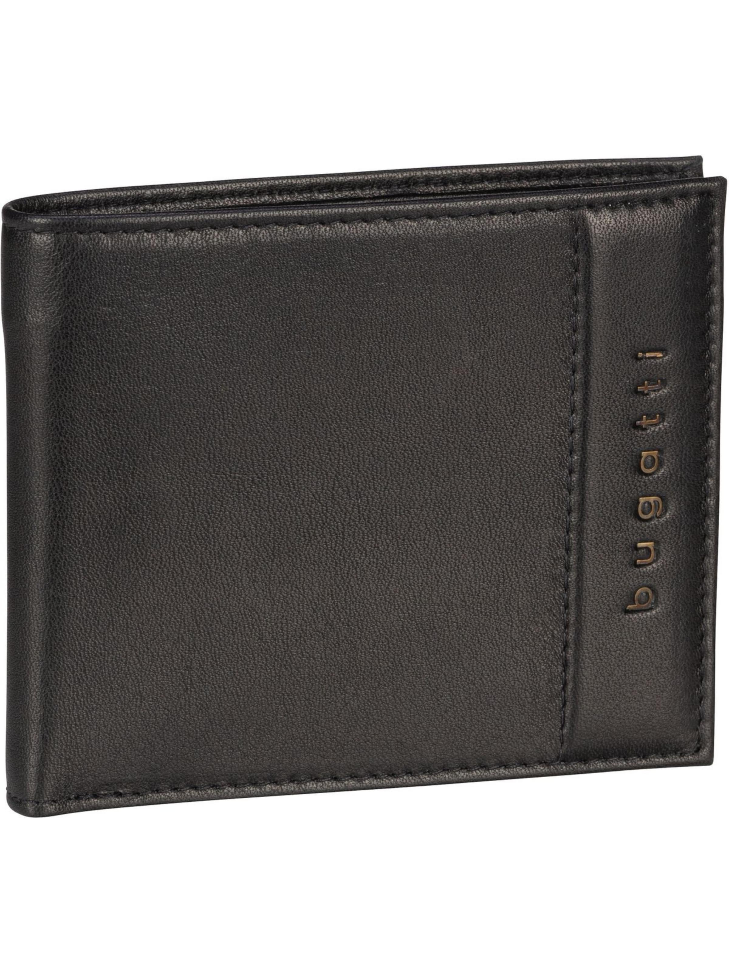 bugatti Wallet 'Nome' in Black: front