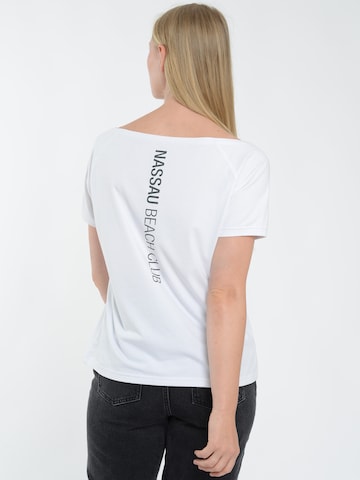 NASSAU Beach Club T-Shirt 'NB22004' in Weiß