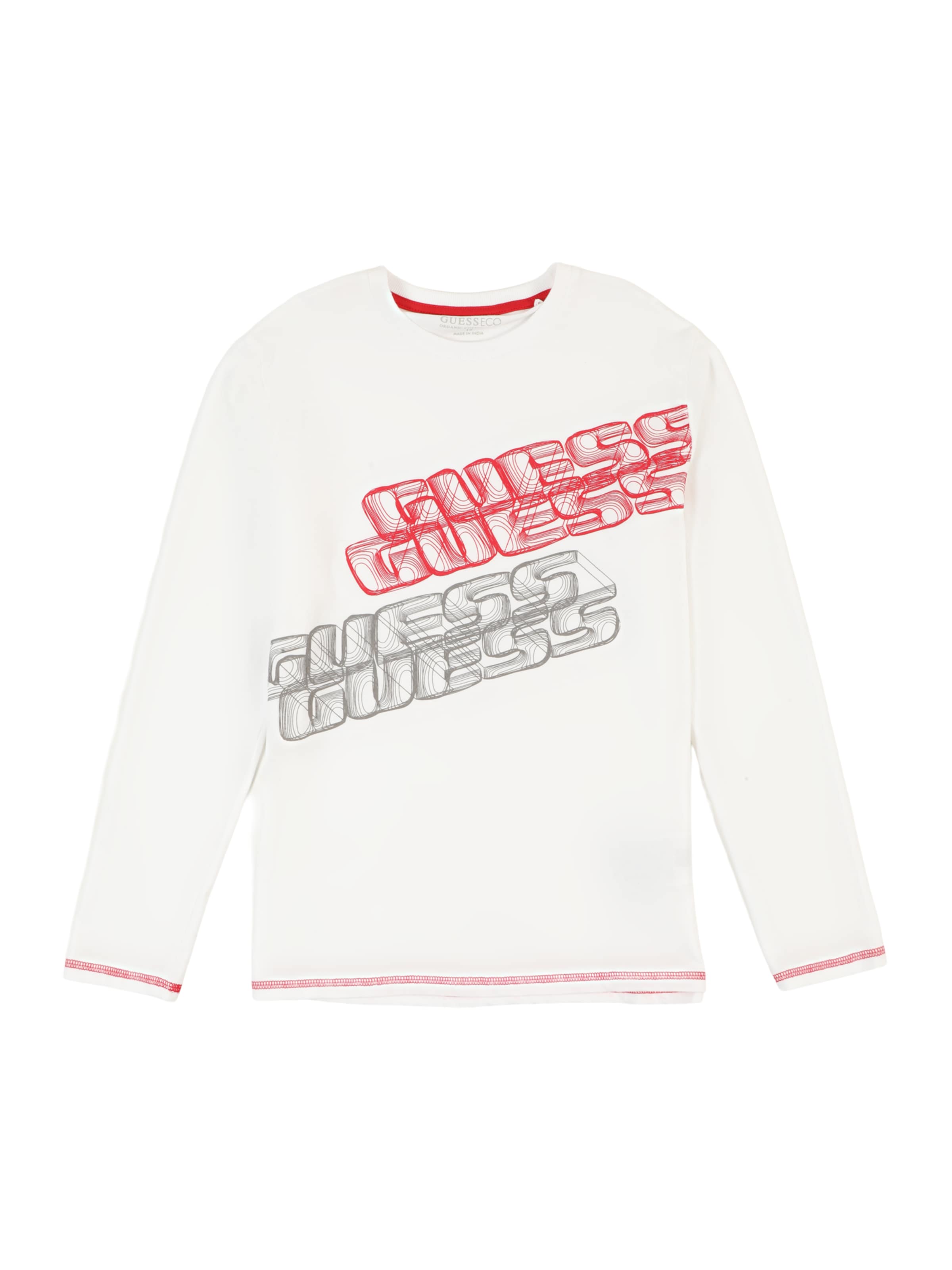 GUESS Tričko - Biela: predná strana