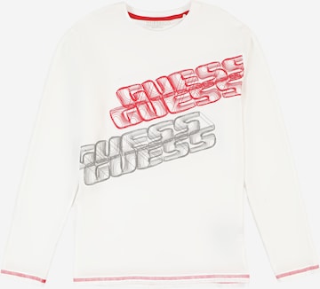 balta GUESS Marškinėliai: priekis