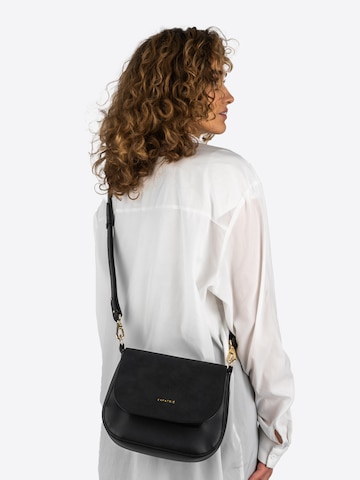 Expatrié Crossbody bag 'Louise Medium' in Black: front