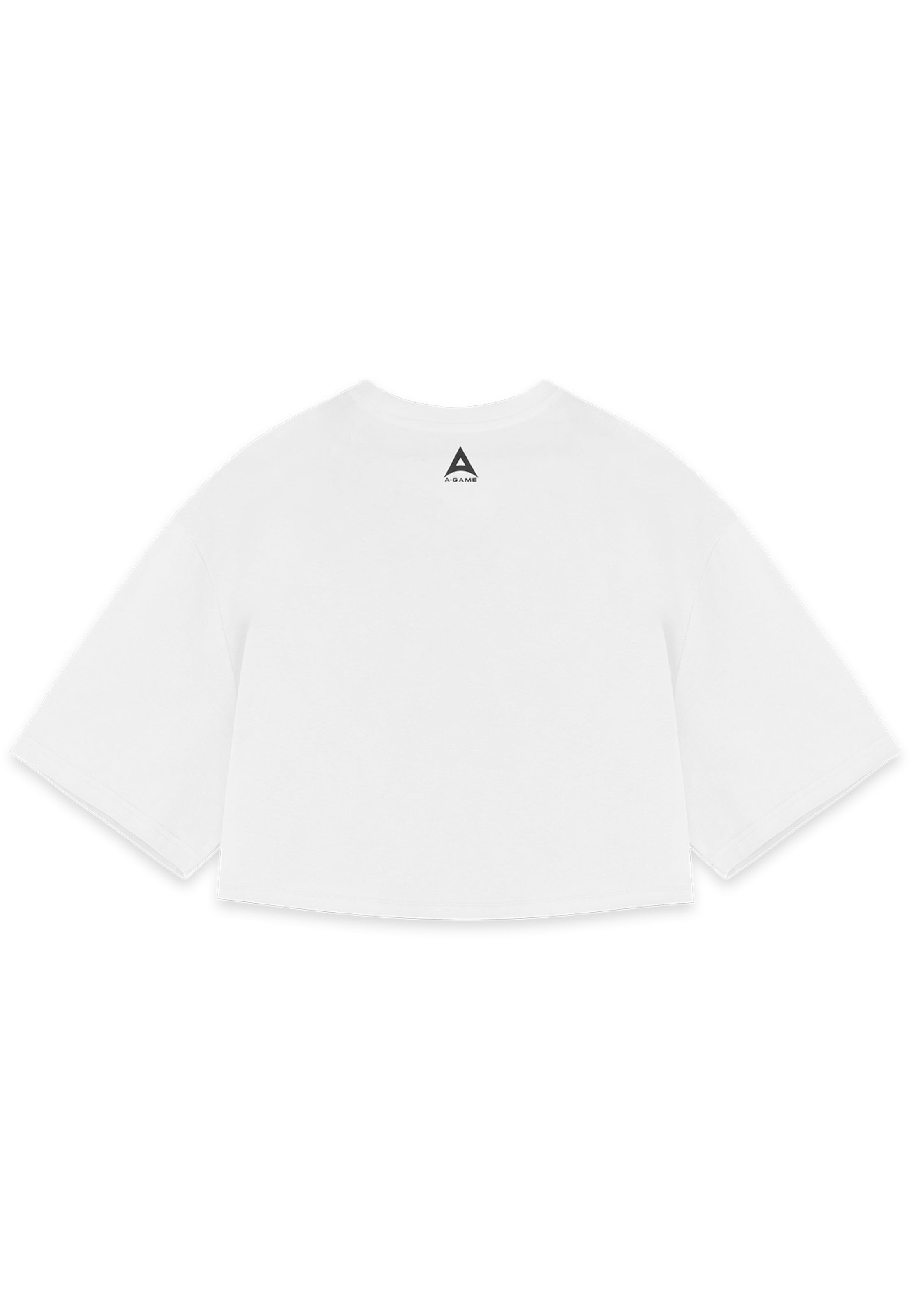 A-Game - Top desportivo em branco: atrás