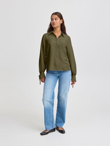 ICHI Blouse 'NAIMA' in Groen