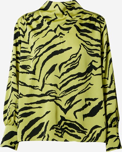 Aligne Bluse 'Ava' in neongrün / schwarz, Produktansicht