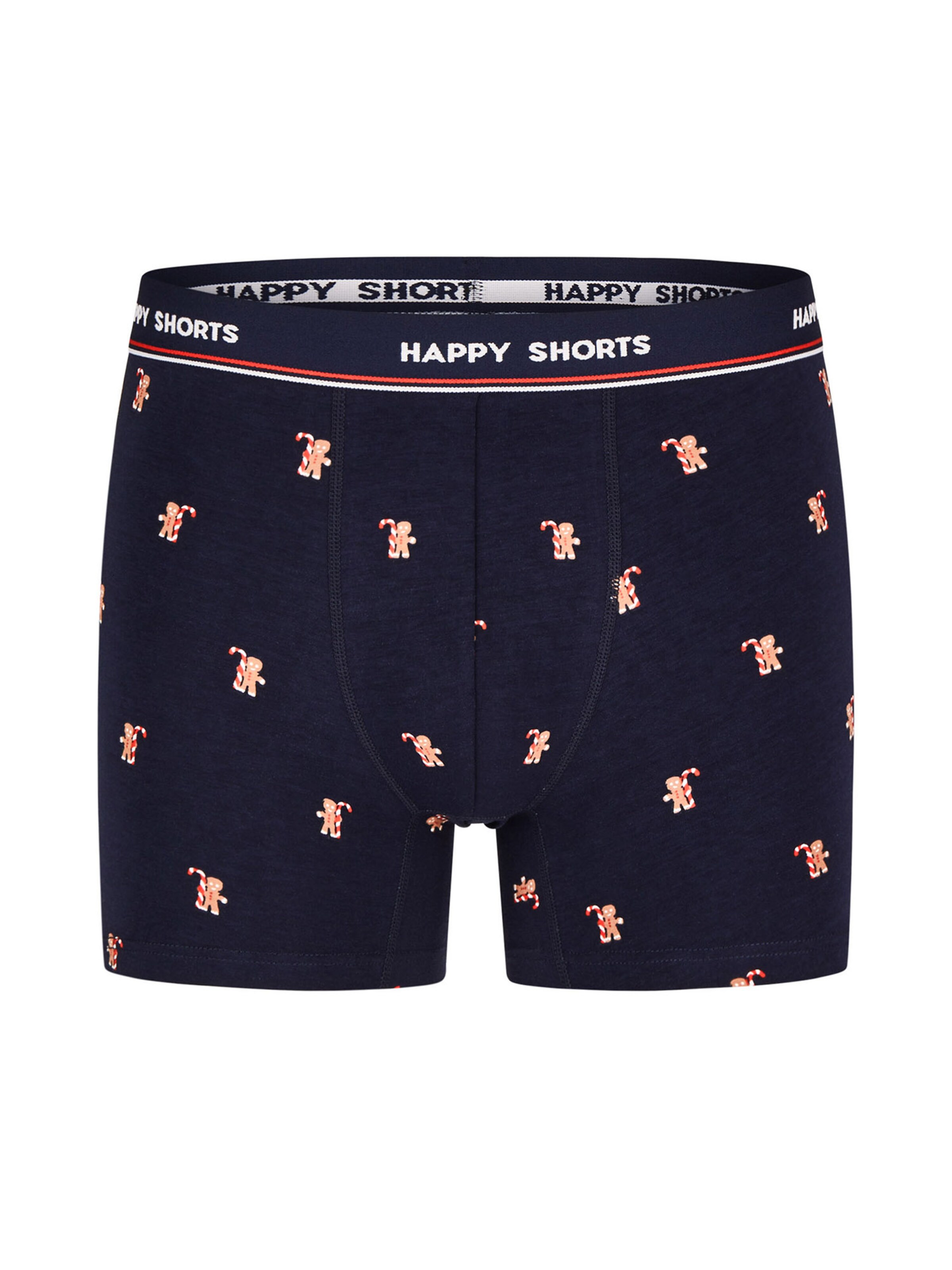 Happy Shorts Onderbroek ' XMAS KIDS ' in Blauw