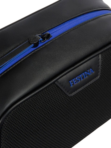 FESTINA Toilettas 'Toiletry Bag Black Edition' in Blauw