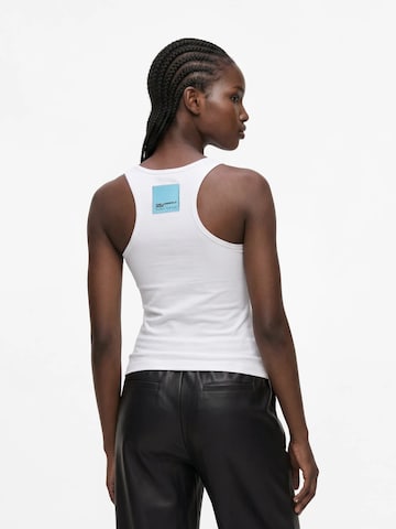 KARL LAGERFELD JEANS - Top 'KLJ x Pietro Terzini' en blanco