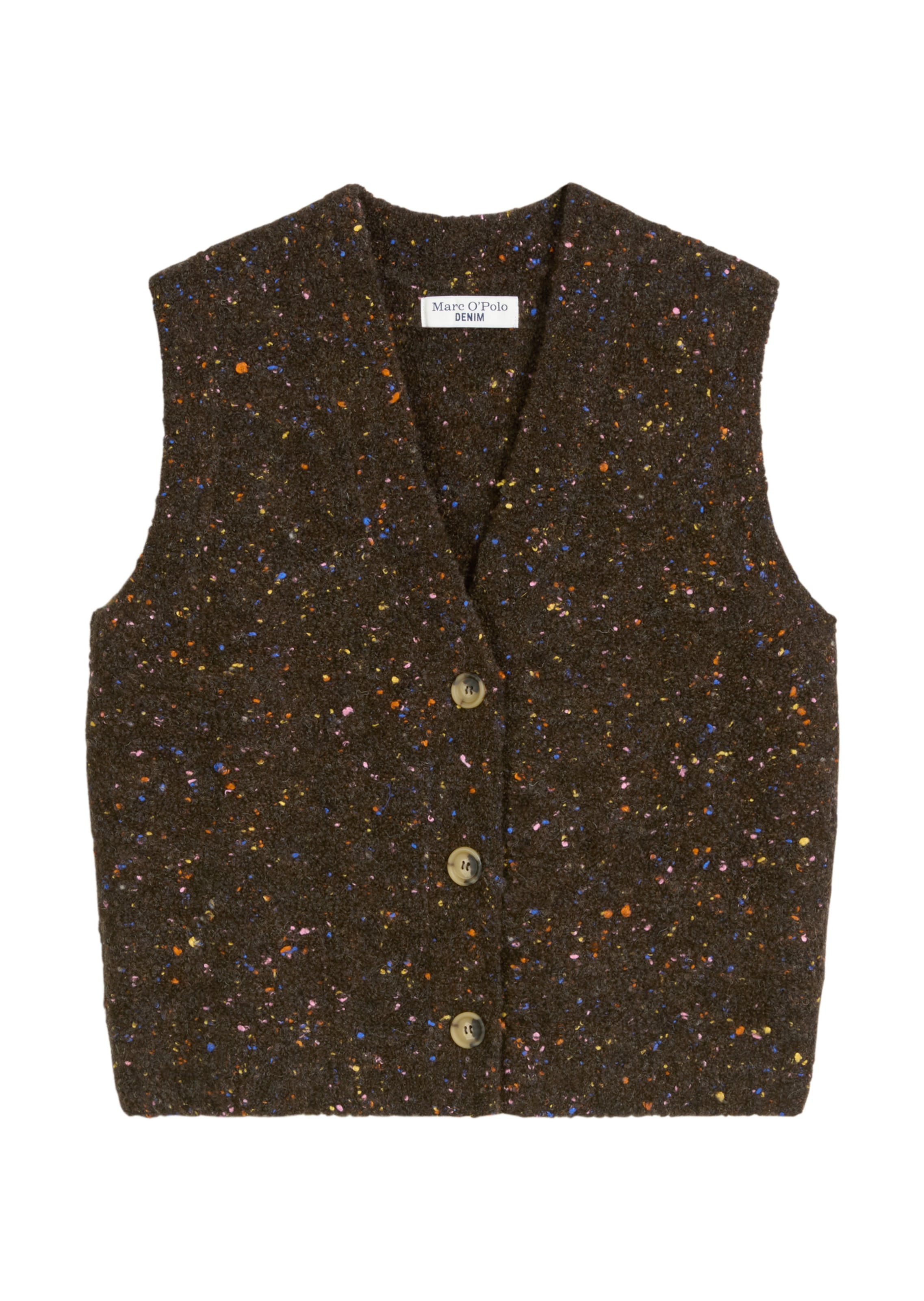 Cardigan Marc O'Polo DENIM en marron : devant