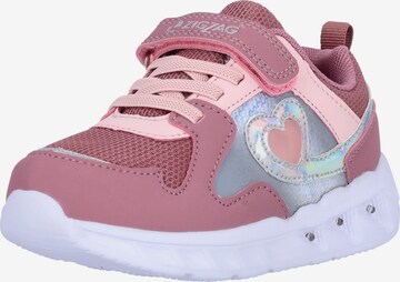 ZigZag Sneakers 'Dadian' in Pink: front