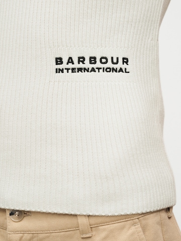 Barbour International Sweater in White