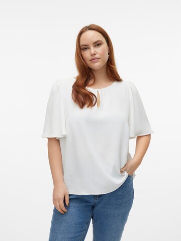 Vero Moda Curve Blouse 'VMAlva' in White: front