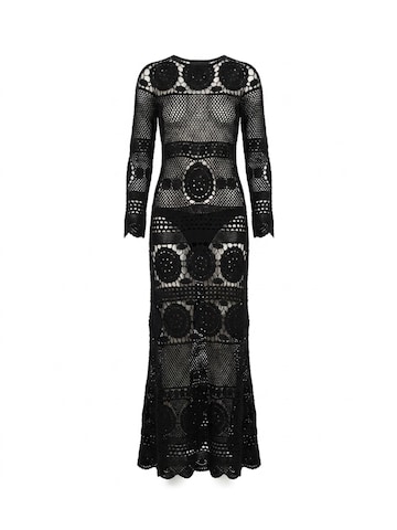 Robe 'Birkin' Miss June en noir : devant