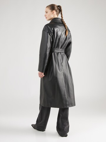 HUGO Between-Seasons Coat 'Maflame-1' in Black