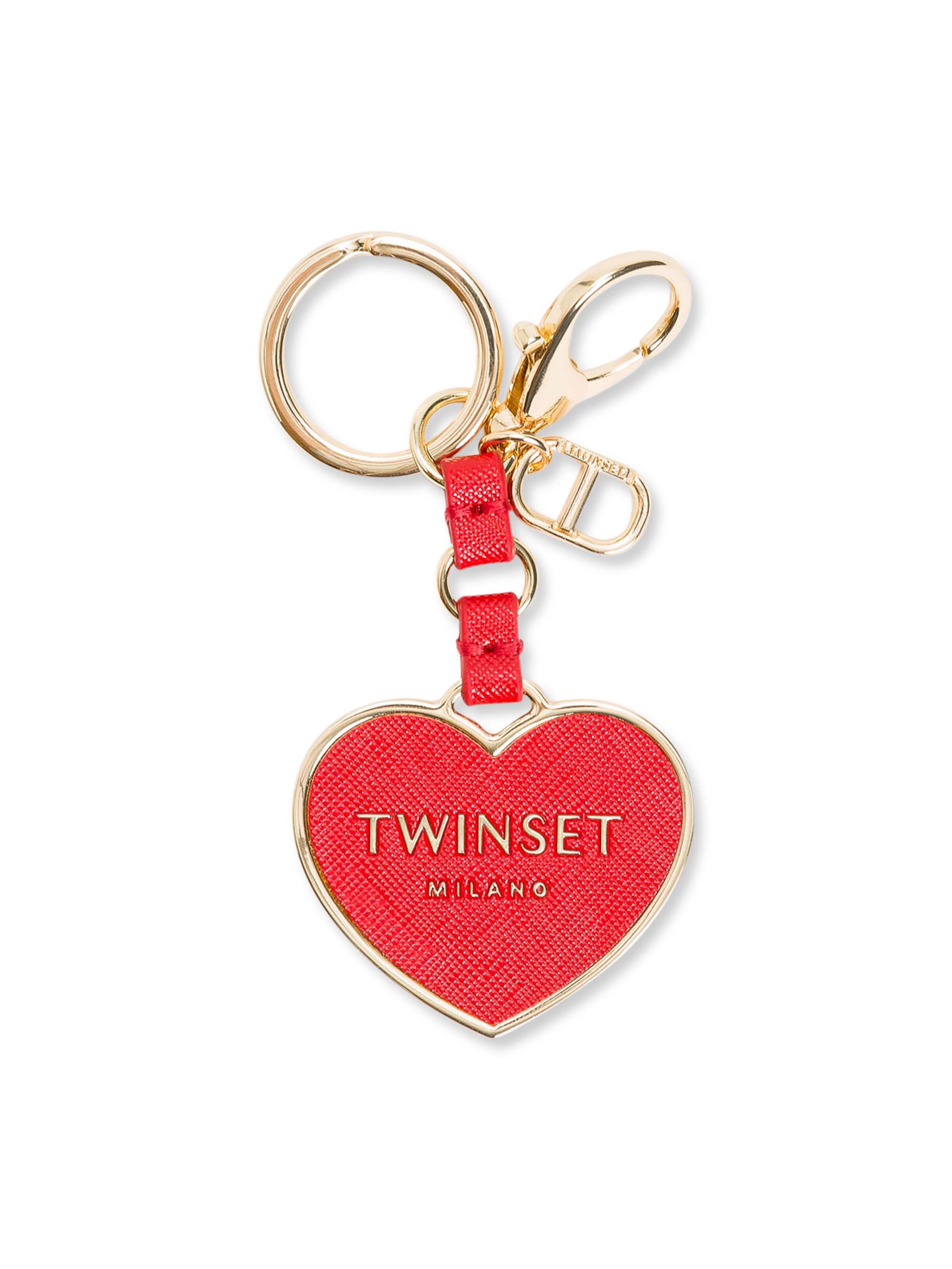 Twin Set Key ring in Red: front
