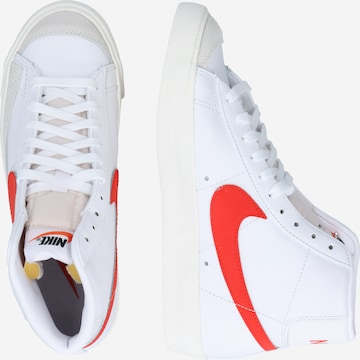 Nike Sportswear Високи маратонки 'Blazer Mid 77' в бяло