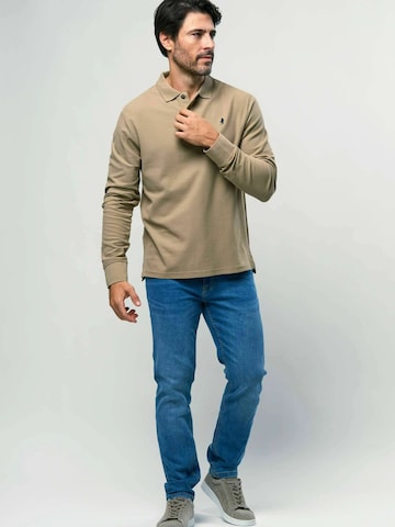 Pull-over ' Rockwall ' MCS en jaune