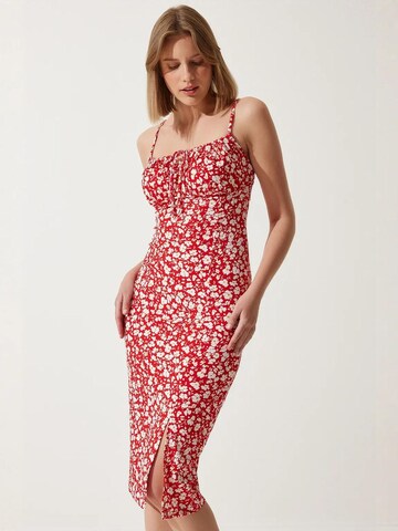Happiness İstanbul - Vestido 'Midi' em vermelho