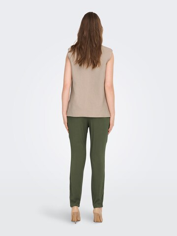 ONLY Normální Kalhoty 'Nova' – zelená