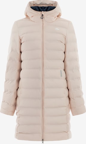 Manteau fonctionnel Schmuddelwedda en rose : devant