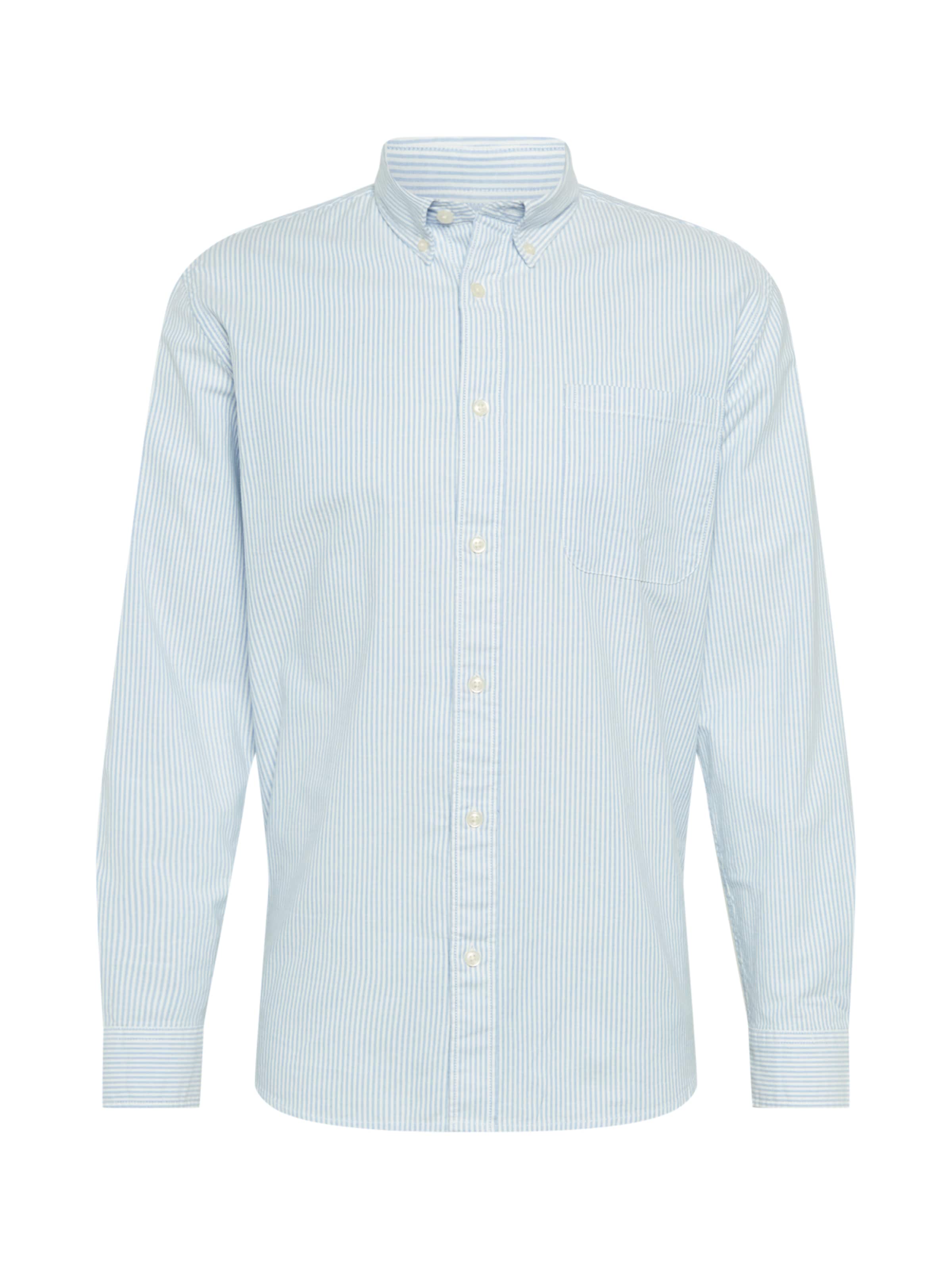 SELECTED Regular fit Button Up Shirt 'SLHRick' in Blue: front