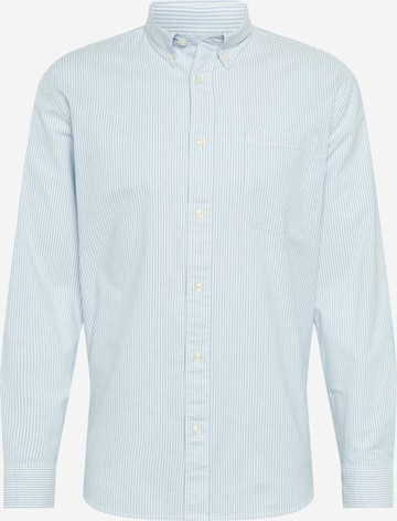Chemise 'SLHRick' SELECTED en bleu : devant